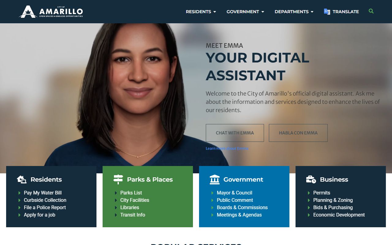 Amarillo warrant records city website portal