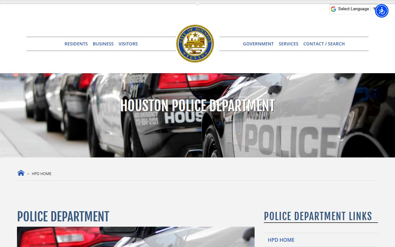 Houston Police Department records division